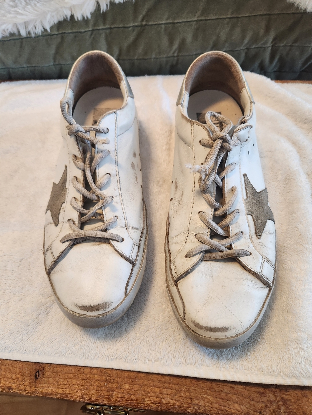 Women's Golden Goose Super Star Sneakers Size 40 - Picture 7 of 9